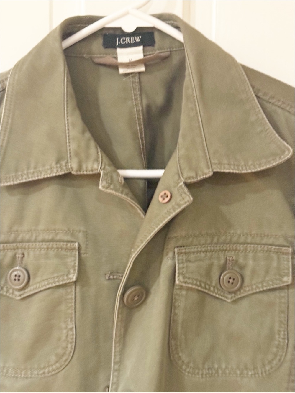 J.Crew Downtown Field Jacket in Olive Green M - Picture 3 of 6